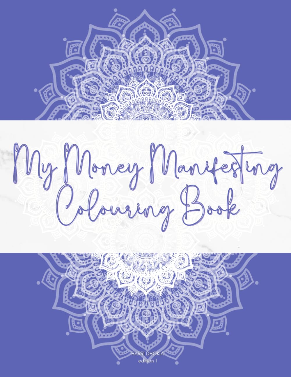 My Money Manifesting Colouring Book - Black Qubd