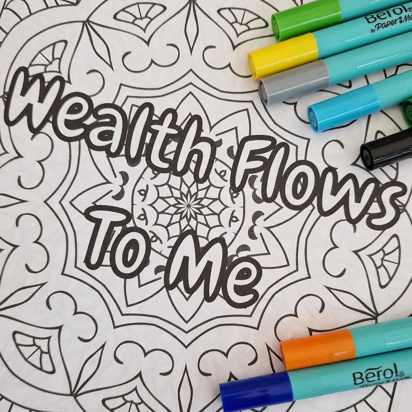 My Money Manifesting Colouring Book