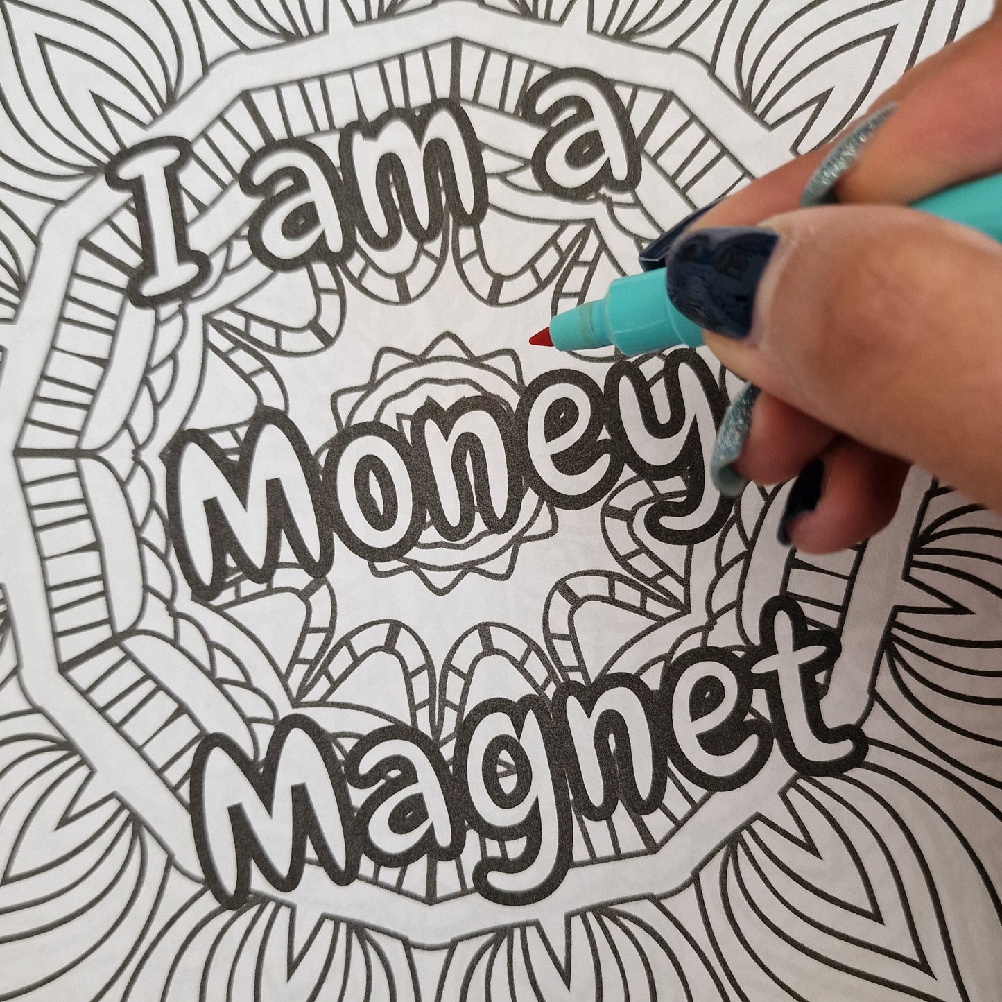 My Money Manifesting Colouring Book