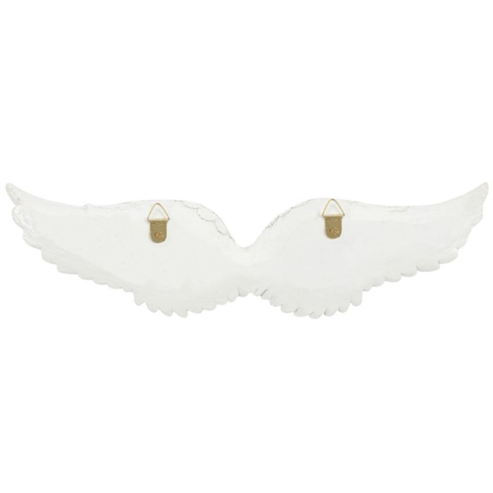 Glitter Hanging Angel Wings - Black Qubd