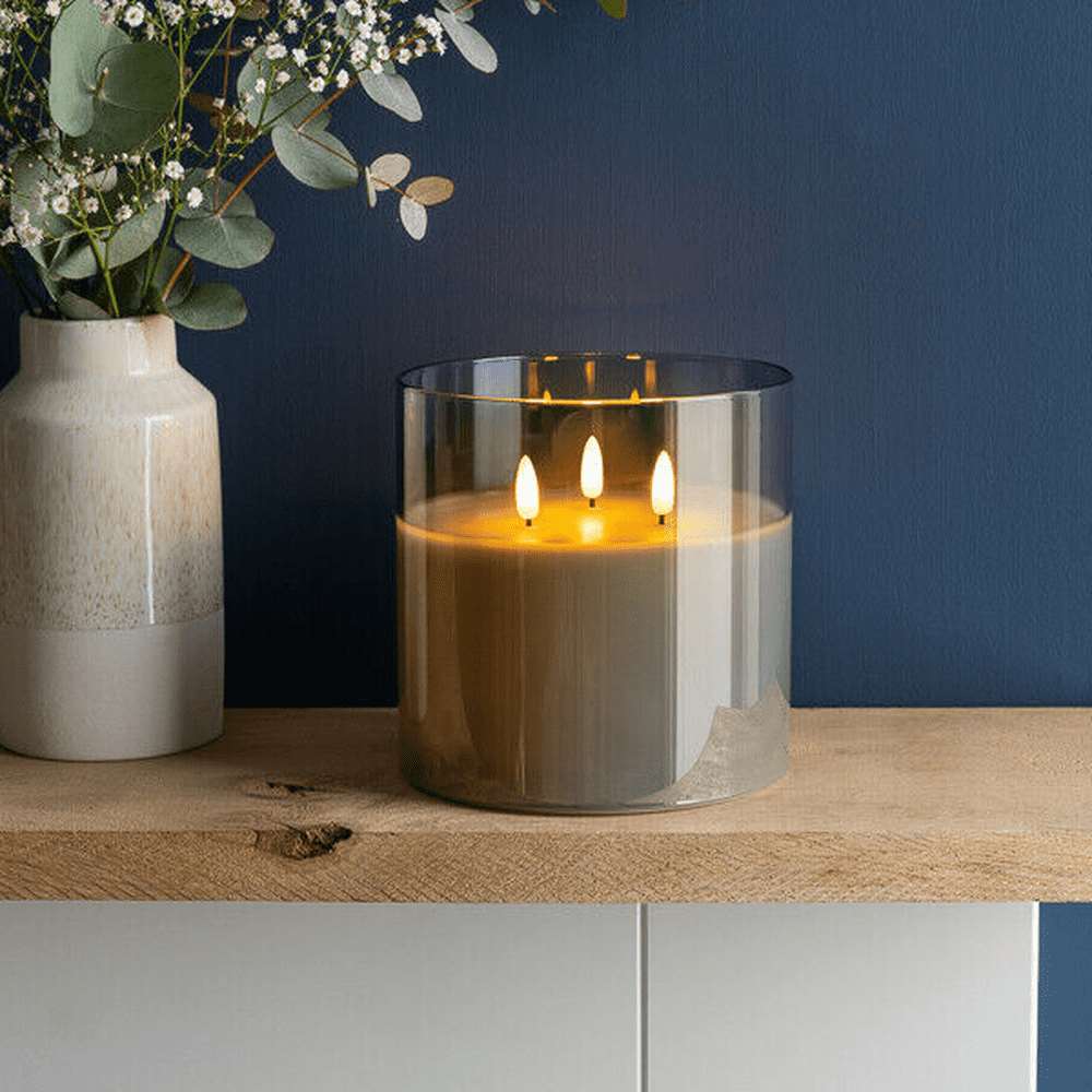 Wick led clearance candle